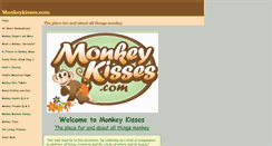 Desktop Screenshot of monkeykisses.com